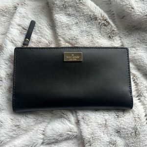 Kate Spade black and pink wallet